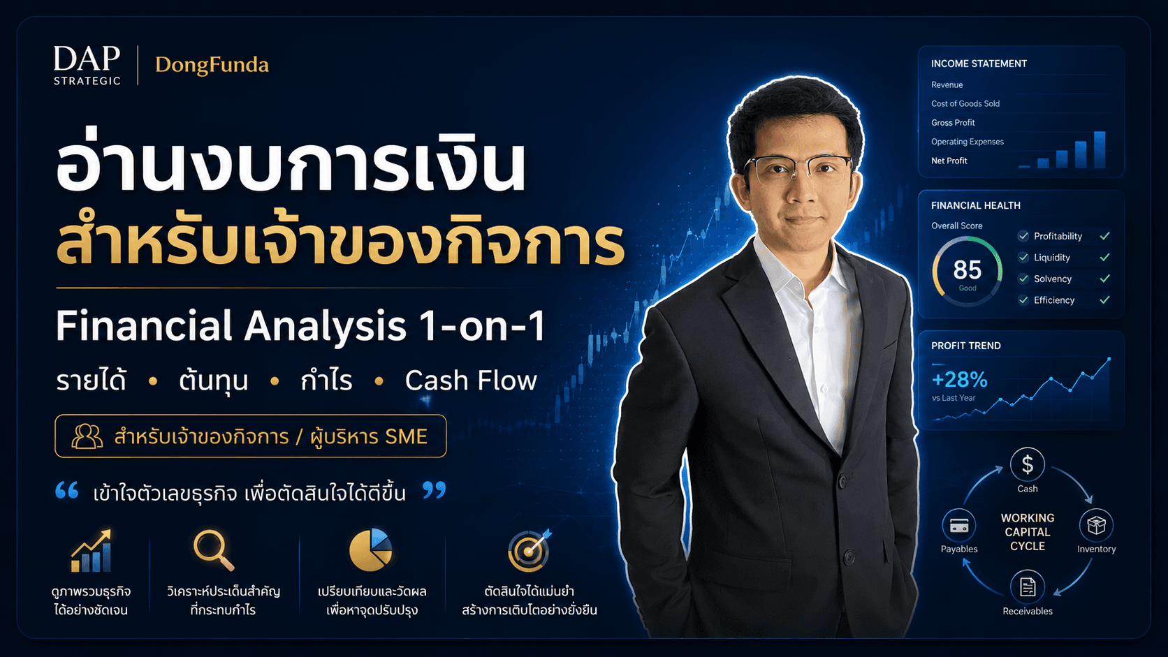 อ่านงบการเงินสำหรับเจ้าของกิจการ 1-on-1